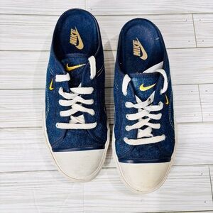 Nike Hermosa Vintage Denim Slip-On Mule women size 9